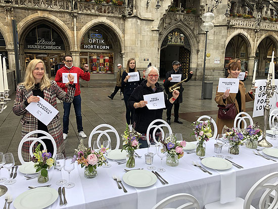  "Stand up for Love" Protest am 09.06.2020 @ Marienplatz